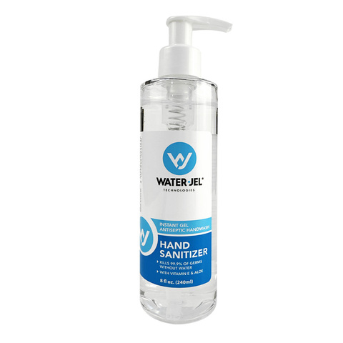Water-Jel Hand Sanitizer 8oz pump top