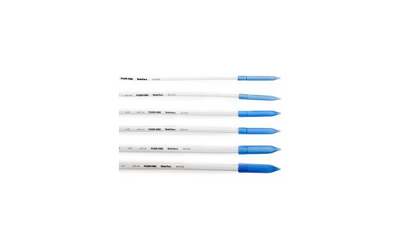 Thoracic Catheter Pleur-evac® 16 Fr. Straight Style 18-3/8 Inch Length